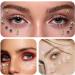Buy 4 Sheets of Self-Adhesive Face Gems - Acrylic Crystal Rhinestones for Halloween & Festival Nail Art | 7 Unique Styles | International Shipping - Buy Online on GoSupps.com