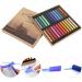 Restokki Hair Dyeing Chalk Hair Chalk Comb Non-Toxic Washable Hair Dye Crayon Salon Set Disposable Hair Dye Stick Suitable For Girls Children And Adolescents (24Colors) - Buy Online on GoSupps.com