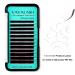 Eyelash Extensions 0.15 C Curl 8mm - Premium Silk Individual Lashes for Volume & Classic Looks | Soft Matte Dark Professional Extensions - Buy Online on GoSupps.com