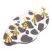SOESFOUFU Fake Nail Stand 2 Sets Palette nail holder for press on nails bracket false nails supplies base artificial nails display holder nail display stand the cow manicure nail