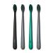 Man Made: 4 Pro-Flex Ultrs Soft Toothbrushes for Adults  Manual Toothbrushes  Become a Better Man - Ultra Soft Medium Tip Bristles (Green)