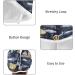 Marine Animals Dry Hair Cap & Quick Dry Towel Set - Super Absorbent Soft Comfortable | 2-Piece Headband Bundle for International Shipping - Buy Online on GoSupps.com