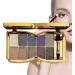10 Colors Glitter Eyeshadow Pallet Shimmer Colorful Eyeshadow Palette Makeup Diamond Bright Makeup Shimmery Highly Pigmented Waterproof Long-lasting Sweatproof Practice Make Up - Buy Online on GoSupps.com