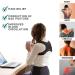 TECH THERAPEUTICS Posture Corrector for Women and Men - Back Support Brace for Shoulder, Back, Cervical, and Neck Pain Relief - Adjustable and Breathable Upper Back Straightener - Size XS-S - Buy Online on GoSupps.com