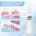 Portable Cordless Water Flosser - 270ML IPX7 Waterproof, 5 Cleaning Modes, 5 Jet Tips - for Home, Travel, Office - White - Buy Online on GoSupps.com