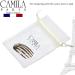 Camila Paris CP3399 Small Rounded Onyx French Twist Hair Comb - Handmade Strong Hold Hair Clip for Women - Made in France - Buy Online on GoSupps.com