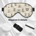 Rabbit Background Eye Mask - Soft Elastic & Adjustable | Comfortable Sleep Mask for Men & Women - Shop Internationally - Buy Online on GoSupps.com