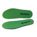 RUN619 Zero Drop Wide Shoe Insoles - Thin Flat Firm Shoe Inserts w/No Arch Support - Foot Forming - Firm EE Width 3mm Insoles (Size D - Men's 9-10 / Women's 10-11)