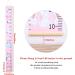 Heyu-Lotus Kids Height Chart 200X20CM - Removable Canvas and Wood Growth Chart for Boys Girls Bedroom Decoration (Unicorn 1) - Buy Online on GoSupps.com