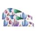 Colorful Cactus Microfiber Hair Turban Quick Dry for Women Girls 2 Pack 9.5" x 24"