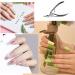 Professional Stainless Steel False Nail Tip Clipper Nail Clipper Precision Manicure Tool Nail Extension Clipper - Buy Online on GoSupps.com