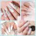 Morovan Poly Gel Nail - White 60ml | Builder Gel for Trendy Nail Art Design & Extensions | Salon Quality DIY at Home | Nail Art Beginner & Professional - Buy Online on GoSupps.com