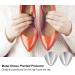 Metal Shoe Pointed Protector for High Heel Repair, Silver Tone - 1 Pair - Buy Online on GoSupps.com