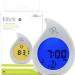 bbl v Kl ck 3 in 1 Kids Alarm Clock Night-Light Sleep Trainer Learning Time 7 Levels of Brightness