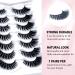 Ensmer Wispy Faux Mink Lashes 7 Pairs Criss-Cross and Soft eyelashes Natural-Looking Long Lashes (NYC) - Buy Online on GoSupps.com