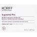 Korff Supreme Pro Matte Restructuring and Anti-Wrinkle Face Cream with Hyaluronic Acid for All Leather Types Pack of 50 ml - Buy Online on GoSupps.com