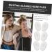 50-Piece Silicone Gel Nose Pads for Glasses | Slide-Resistant White Sunglasses Accessories | Comfortable Air Chamber Replacement - Buy Online on GoSupps.com