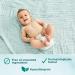 Mama Bear Gentle Fragrance-Free Baby Wipes - 800 Count (Pack of 8) | Hypoallergenic and Fragrance-Free Formula for Sensitive Skin - Buy Online on GoSupps.com