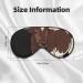Animal Cow Soft Sleep Eye Mask Female Breathable Eye Patch Perfect for Travel and Relaxation - Buy Online on GoSupps.com