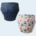 Amagogo Adult Fabric Diaper - Washable Adjustable Reusable Soft & Fast-Drying - Space Traveler XXL - Buy Online on GoSupps.com