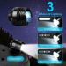 2 Pack Glow in The Dark Headlights for Croc Shoes - 3 Light Modes Shoe Charms for Walking, Hiking, Camping - Black - Buy Online on GoSupps.com