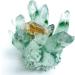 Natural Green Ghost Crystal Cluster Healing Crystals Stone Specimen Irregular Crystal Cluster Ornament Feng Shui Home Room Decoration - Buy Online on GoSupps.com