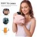 Buifulsic Contact Lens Container - Stylish 3-in-1 Travel Case for Colored & Halloween Contacts | Miss PP Black | Durable & Compact Design (7.2x5.8x2cm) - Buy Online on GoSupps.com