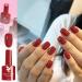 Red Gel Nail Polish Set Burgundy Dark Red Nail Varnish Sets Rose Red Autumn UV/LED Nail Lamp Soak off Nail Art Manicure Gel Nail Polish Kit for Christmas Salon DIY at Home - Buy Online on GoSupps.com