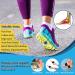 Buy Arch Support Sleeves for Flat Feet - Adjustable Compression Bands & Inserts for Plantar Fasciitis Relief - Pain Relief for Fallen & High Arches - Black - Buy Online on GoSupps.com