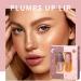 Rosarden Lip Plumper Serum - Natural Lip Enhancer for Fuller, Moisturized Lips | Lip Plumping Gloss for Day and Night Care - Buy Online on GoSupps.com