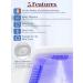 LED Face Light Therapy Mask: Spray Function LED Face Mask - 6 Colors LED Mask Light Therapy for Anti-Wrinkle Skin Care - Buy Online on GoSupps.com