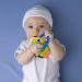 Baby Teething Toys 4 PCS BPA Free Silicone Baby Teethers  Freezer Safe Organic Infant Teething Toys Soft & Textured for Natural Brain Development - Buy Online on GoSupps.com