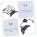 POPETPOP 1 Set Lizard Leash Blue Vest Amphibia Gecko Vest Harness Lizard Leash and Harness Reptile Harness Outdoor Reptiles Strap Outdoor Lizard Strap Animal Purple 17X7X0.1CM Purple - Buy Online on GoSupps.com