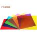 14 Pack Colored Overlays Transparency Color Film Plastic Sheets - 8.5 x 11 Inch - 7 Assorted Colors - Buy Online on GoSupps.com