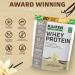 Kaizen Naturals Whey Protein Vanilla Bean 840g Pouch Vanilla 26 Servings (Pack of 1) - Buy Online on GoSupps.com