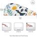 Rainbow Panda Hair Towel 2 Pack - Super Absorbent Quick Dry Hair Turbans for Women & Girls - Buy Online on GoSupps.com