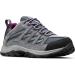 Columbia Women's Crestwood Waterproof Hiking Shoe 10 Graphite/Wild Iris - Buy Online on GoSupps.com