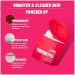 POMPOM Peel - 40 Exfoliating Peel Pads for Renewing Purifying & Brightening Skin | Pomegranate Witch Hazel Glycolic Acid | Uncomplicated Skincare - Buy Online on GoSupps.com