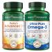 Purity Products KIT - Dr. Cannell's Advanced D + Omega-3 Ultra-Pure Fish Oil from Advanced D is Packed with Vitamin D, Vitamin K2, Zinc, Magnesium Citrate, Boron and Taurine