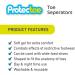 Protectoe Gel Toe Separators - Set of 8 for Overlapping Toes | Toe Spacers & Spreaders - Buy Online on GoSupps.com