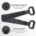 FREATECH Exfoliating Silicone Back Scrubber - Dual-sided Shower Back Washer for Deep Cleansing and Massage - Black - Buy Online on GoSupps.com