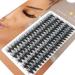 Wrong eyelashes 20d/30d/40d nerz-single eyelash kit Pfroppen-cluster cluster silk eyelash extension mixed tray 8-16 mm natural look long thick (40d 12mm)