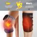 3-in-1 Heated Knee Massager & Shoulder Heating Pad with Vibration - Cordless Rechargeable for Stress Relief - 1 Pack - Buy Online on GoSupps.com