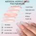 Leuhiove Glitter Gradient Pink Ballerina Press on Nails - Luxurious Crystal Gem Design for Women and Girls - Buy Online on GoSupps.com