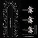100cm Bridal Hair Vine for Wedding Crystal Hairband Silver Pearl Hair Accessories Extra Long Pearl and Crystal Beads Bride Head Piece Bridal Headpiece Hair Accessories for Women Girls Ladies - Buy Online on GoSupps.com