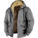 Hanxiulin coat plush jacket hoodie jacket oversize winter coat sweatshirt men basic hooded jacket windproof light outdoor casual fashion plush jacket coat winter jacket with hood