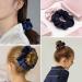 Lilysilk 100% Silk Hair Rings for Women | Dark Blue & Dark Olive Ponytail Holders | Eco-Friendly Hair Ties | 2-Pack - Buy Online on GoSupps.com
