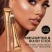 Highlighter Makeup Stick | Creamy Highlighter Stick - Lightweight Contouring Highlighter Makeup Stick Breathable Feel Sheer Flush Of Color Natural Looking Haoying 06# - Buy Online on GoSupps.com