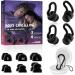 WLSCTY Noise Cancelling Ear Plugs for Sleeping - 2 Pairs Reusable Soft Silicone Noise Block Earplugs for Sound Proof 30db Noise Reduction Earplug for Sleep