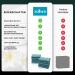 Zollner 10 Set Seifkerchen - Soft & Strong Washcloths - Cotton 30x30 cm - Washable up to 95 C - Eco-Friendly Petrol Soap Cloths - Perfect for All Skin Types - Buy Online on GoSupps.com